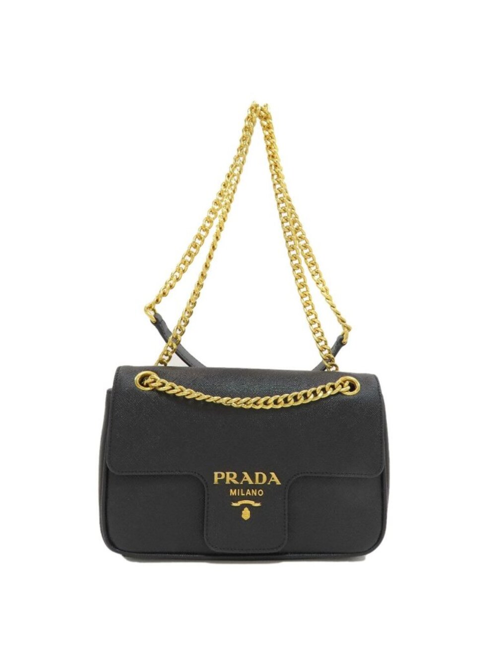Prada Chain Shoulder Bag Saffiano